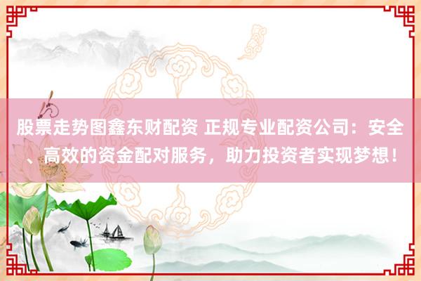 股票走势图鑫东财配资 正规专业配资公司:安全、高效的资金配对服务,助力投资者实现梦想!